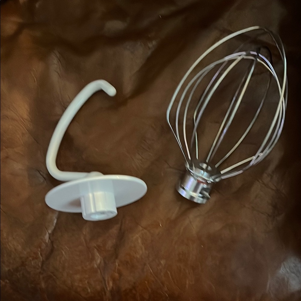 KitchenAid Mixer Attachments - White and Silver